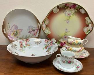 Laporte Floral Dish, Aynsley China, O EG Royal Austria China