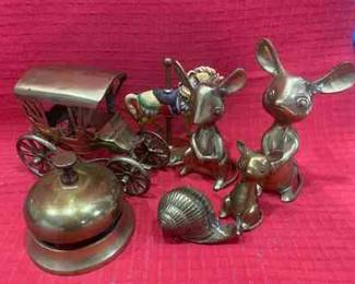 Brass Collectibles 3 Mice More