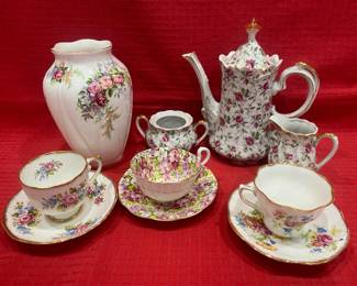 Royal Albert, Lefton, Rosina, Royal Standard 