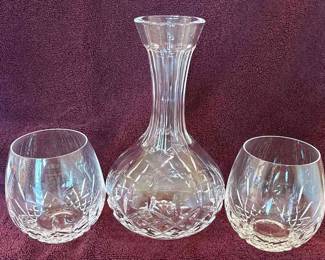 Waterford Brandy Glasses Decanter