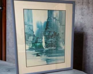 Peaceful Haven By Michael Atkinson Lithograph