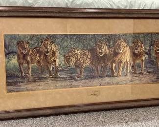 John Banovich "The Offensive Line" Artist Proof 17/39