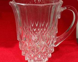 Val St Lambert Water Pitcher