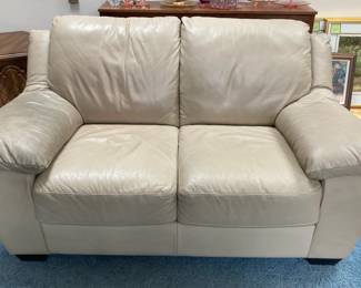 Italsofa Leather Loveseat