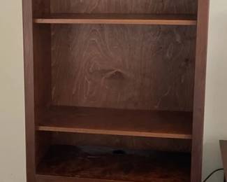 Solid Wood Media Bookcase