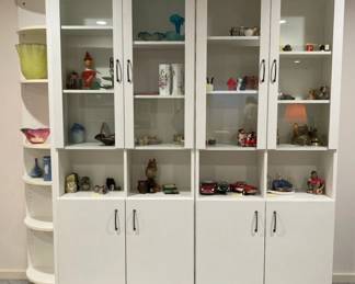 Dania Made 3 Piece Display Cabinet