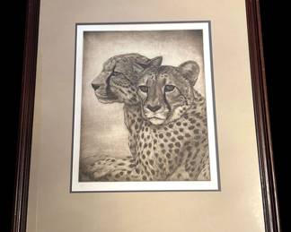 Dennis Curry Cheetahs Artist Proof