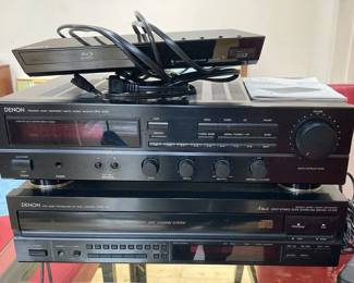 Demon 5 Disc CD Player And Stereo And Sony DVD Player
