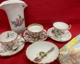 Bone China Tea CupsRosina, Adderly,Crown Prince More