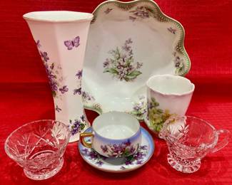 Barvaria RS Prussia ,Ansley Porcelain , Glass More