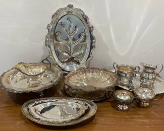 Wallace, Poole And Oneida Silverplate