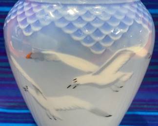 Bing Grondahl Seagull 5 Bulbous Vase