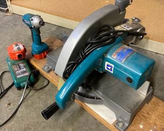Makita Miter Saw And Impact Driver