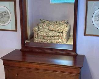 HPL Furniture Dresser With Mirror