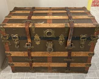 Antique Steamer Trunk