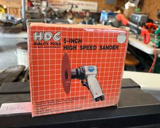 5" high speed sander