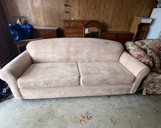 Microfiber sofa - great condition