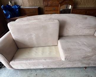 Microfiber sofa - great condition