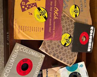 Vintage 78’s, 33’s and 45s