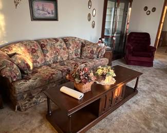Sofa and coffee table