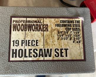 19 pc holesaw set