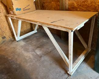 shop table and wheels