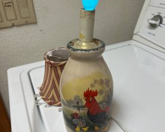 Rooster Lamp