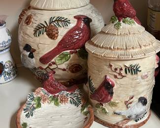 Cardinal canister set