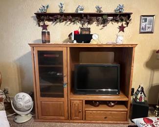 Oak Entertainment Center