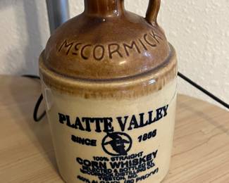 McCormick corn whiskey jug