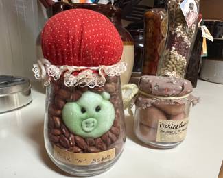 Pork ‘n’ Beans; Pickled Fannies