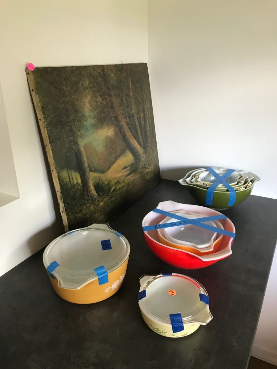 Pyrex bowl sets & dishes 