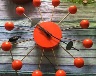 Original MCM Howard Miller Ball Clock