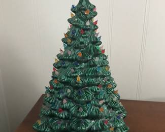 Vintage ceramic tree, no base