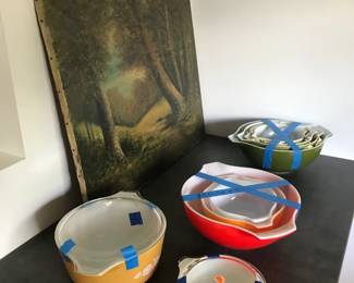 Pyrex bowl sets & dishes