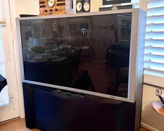 Large TV set up