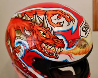 Dragon motorcycle helmet