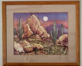 Arizona desert artwork
