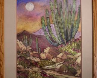Desert artwork