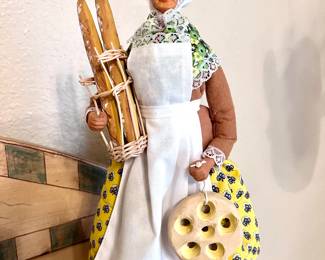 Bread lady cute kitchen decor