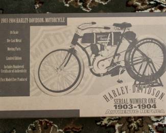 Harley-Davidson serial number one 1903-1904 authentic replica collectible