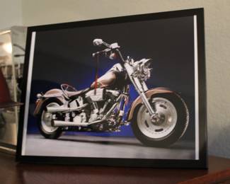 Motorcycle image decor