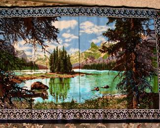 Picturesque nature artwork
