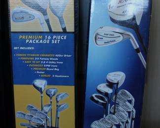 Women’s golf club set and men’s golf set