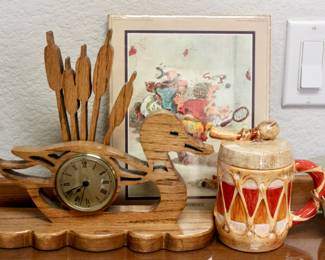 Various cute desktop decor