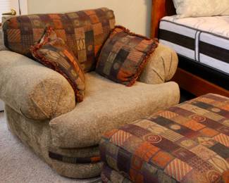 Large sofa loveseat with ottoman