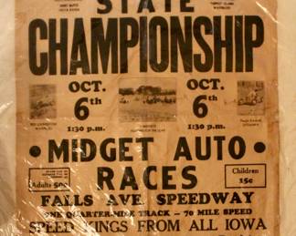 State Championship Midget Auto Races from 1940 posted
