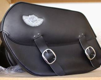 Storage bag motorcycle attachment