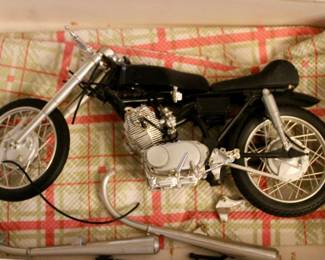 Collectible motorcycle replica
