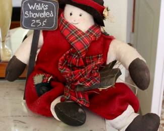 Cute snowman decor